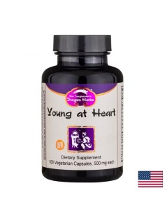 В подкрепа на кръвообращението и сърдечната функция- Young at Heart, 100 капсули - Кръвоносни съдове