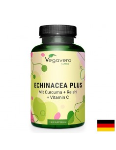 Имунитет - Ехинацея + Куркума, Рейши и витамин С, 120 капсули - Витамин C