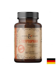 Стрес и добро настроение - L-Триптофан, 500 mg x 180 капсули - Депресия, тревожност, паническо разстройство