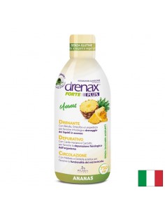 Формула срещу задръжка на течности с ананас - Дренакс - Drenax® Forte Plus – билков диуретик, 750 ml, 25 дози - Италия