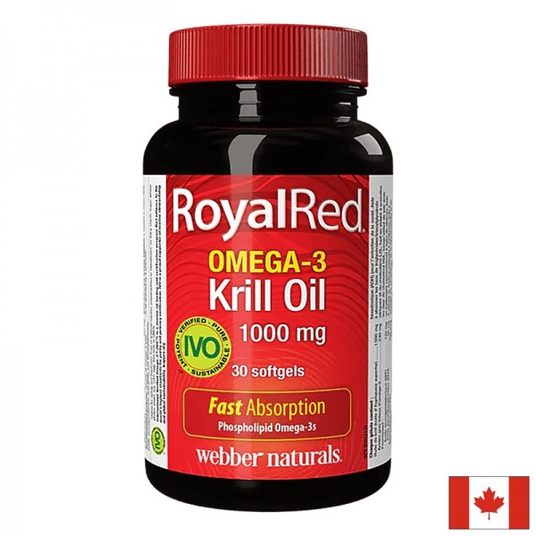 Омега-3 Крил масло RoyalRed®, 1000 mg...