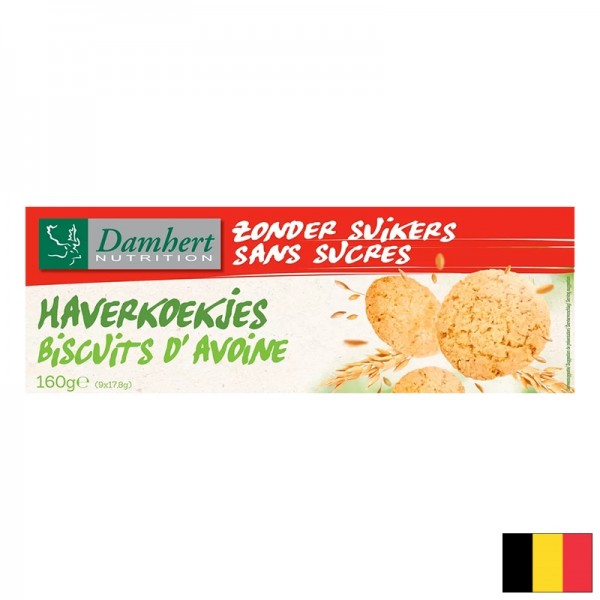 Овесени бисквити без захар, 160 g