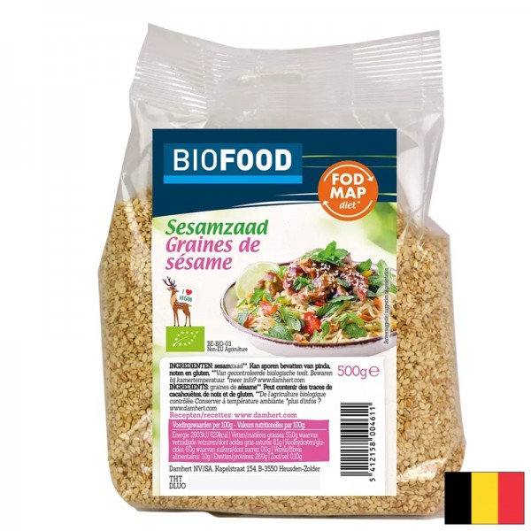 Сусамово семе (небелено), БИО, 500 g