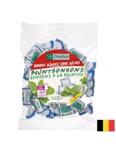 Ментови бонбони (без захар), 100 g - Храни и напитки