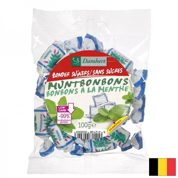 Ментови бонбони (без захар), 100 g