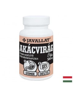 Добро храносмилане - Бяла акация (цвят), 60 капсули - Подут корем, газове, метеоризъм