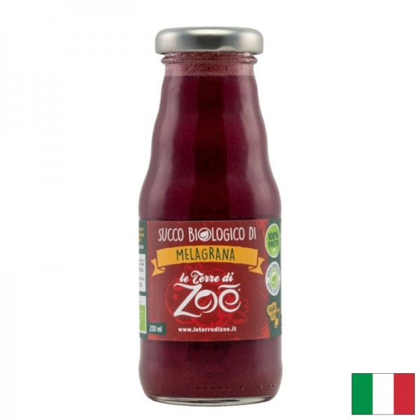 100% Органичен сок от Нар, 200 ml