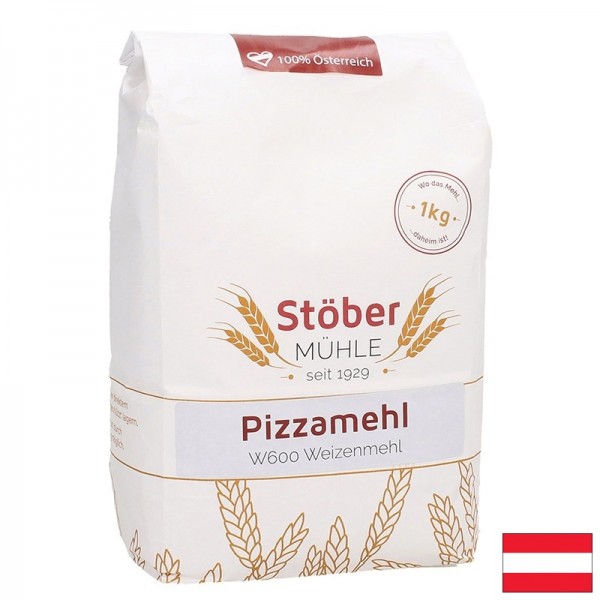 Пшенично брашно тип 600 за пица, 1 kg