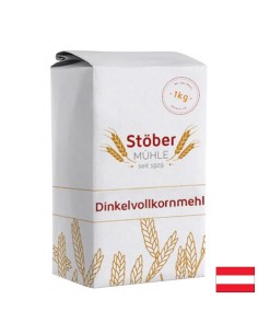 Пълнозърнесто брашно от спелта, 1 kg
