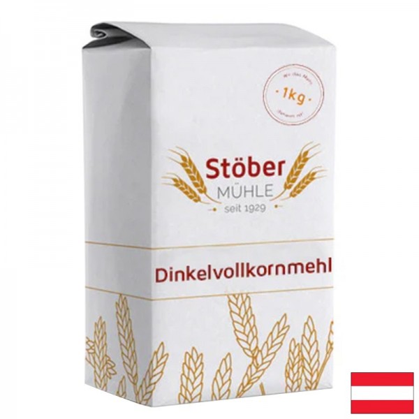 Пълнозърнесто брашно от спелта, 1 kg
