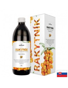 Красива коса и кожа и силен имунитет - Сок от морски зърнастец, 500 ml - Сок