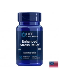 Стрес и добро настроение - Маточина + L-Теанин - Enchanced Stress Relief, 30 капсули - Депресия, тревожност, паническо разстройство