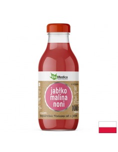 Сок от ябълки, малини и нони - Имунитет и добро храносмилане, 300 ml - Антиоксиданти