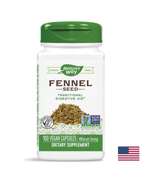 Копър (семена) 480 mg Nature’s Way - 1