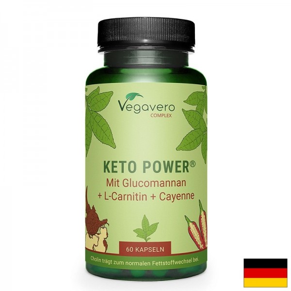 Keto Power® с глюкоманан, L-карнитин...