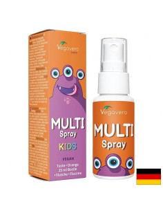 Мултивитамини за деца, спрей за уста, 25 ml, 100% Vegan - Мултивитамини за деца