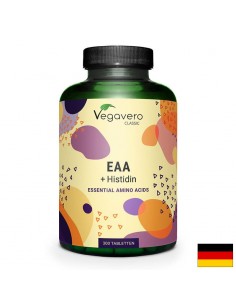 Есенциални аминокиселини + Хистидин - EAA+ Histidin, 300 таблетки х 100% Vegan - Спортни добавки