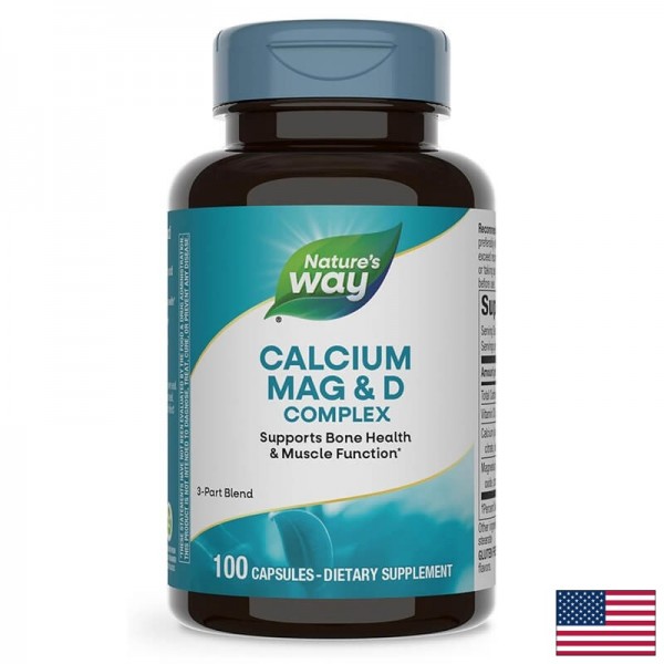 Калций, магнезий и витамин D3 – кости...