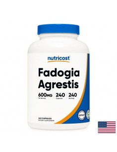 Мъжка потентност - Фадогия Агрестис (Fadogia Agrestis), 600 mg x 240 капсули - Мъжко здраве