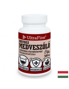 Уринарно здраве - Мечо грозде (лист), 500 mg x 60 капсули - Мъжко здраве