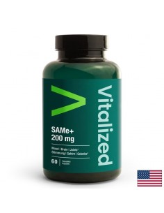 Стрес и добро настроение - САМ-е 200 mg + витамин С, В6, В12 и фолиева киселина - SAMe+, 60 капсули - Витамин B
