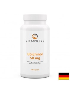 Здраво сърце и енергия - Коензим Q10 (убиквинол), 50 mg x 60 капсули - Антиоксиданти