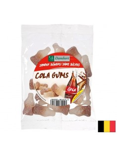 Дъвчащи желирани бонбони с вкус на кола (без захар), 100 g - Храни и напитки