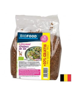 Ленено семе, БИО, 550 g - Вегетарианци/Вегани