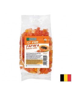 Сушен плод от папая на кубчета, 250 g - Вегетарианци/Вегани