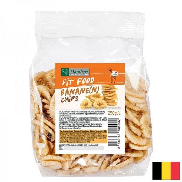 Сушен бананов чипс, 250 g