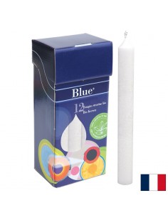 Стеаринови свещи - бели, БИО, 12 бр.