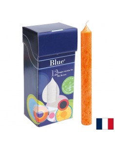 Стеаринови свещи - оранжеви, БИО, 12 бр.