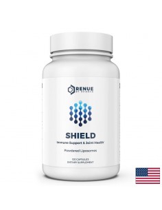 NAD+ защита – липозомна формула SHIELD - Грижа за имунната система и ставите, 120 капсули за 2 месеца прием