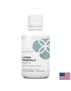 Коса и кожа - Силиций Living Minerals, 473 ml - Силиций
