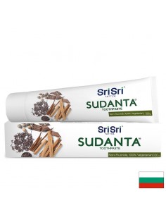 Паста за зъби Шри Шри Аюрведа - Sudanta, 100 гр