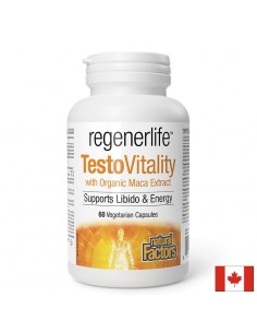 Формула за мъже TestoVitality Regenerlife™ - Тестостерон, енергия и мъжка виталност, 60 капсули - Мъжко здраве