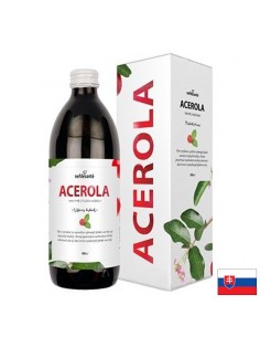 Сок от ацерола – естествен източник на витамин C за имунитет и жизненост, 500 ml - Витамин C