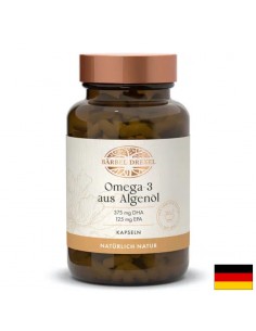 Омега-3 от водорасли (375 mg DHA/ 125 mg EPA) - За концентрация, зрение и здраво сърце, 500 mg х 30 капсули - Памет и концентрация