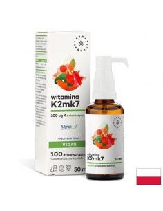 Кости и стави - Витамин K2 (веган формула), 50 ml капки - Остеопороза