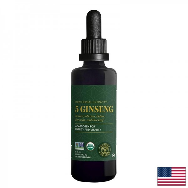5 Ginseng Raw Herbal Extract™ –...