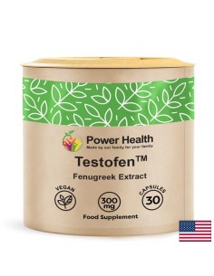 Testofen™ сминдух – За енергия, хормонален баланс и тонус, 300 mg, 30 капсули - Хормонален дисбаланс