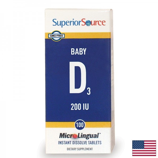Baby D3 – Витамин D3 за здрави кости...