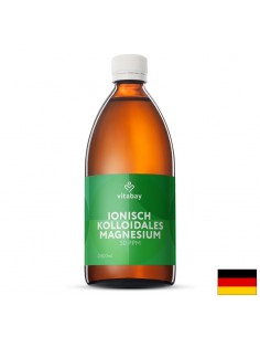 Йонно-колоиден магнезий – За релакс и минерален баланс, 50 PPM, 1000 ml - Магнезий