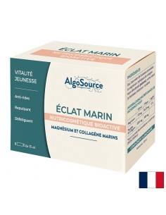 Магнезий + колагенови пептиди – Éclat Marin, за здрави и красиви кожа, коса, нокти и мускули, 8 флакона
