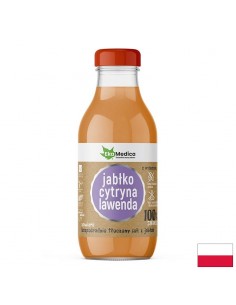 Ябълка + Лимон + Лавандула – Успокоява и подкрепя имунитета, сок 300 ml - Витамин C