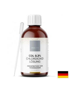 Хлорен диоксид (CDL) 0,3% – Разтвор за дезинфекция на питейна вода, 250 ml - По категория