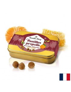 Прополис пастили – Гърло и имунитет, с вкус на мандарина, 60 g - Пчелни продукти