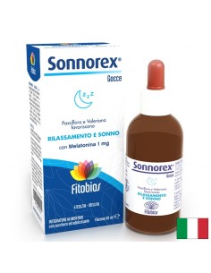 Пасифлора 427.5 mg + Мелатонин 1 mg – За по-бързо заспиване и качествен сън, Sonnorex®, 50 ml капки