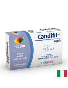 Пробиотици + билки за чревен и вагинален баланс – Candifit®, 24 капсули