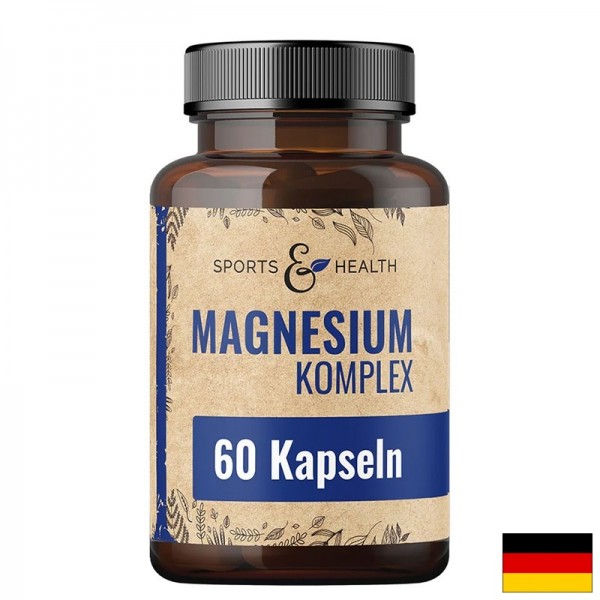 Магнезий 126 mg (8 форми) + Витамин...